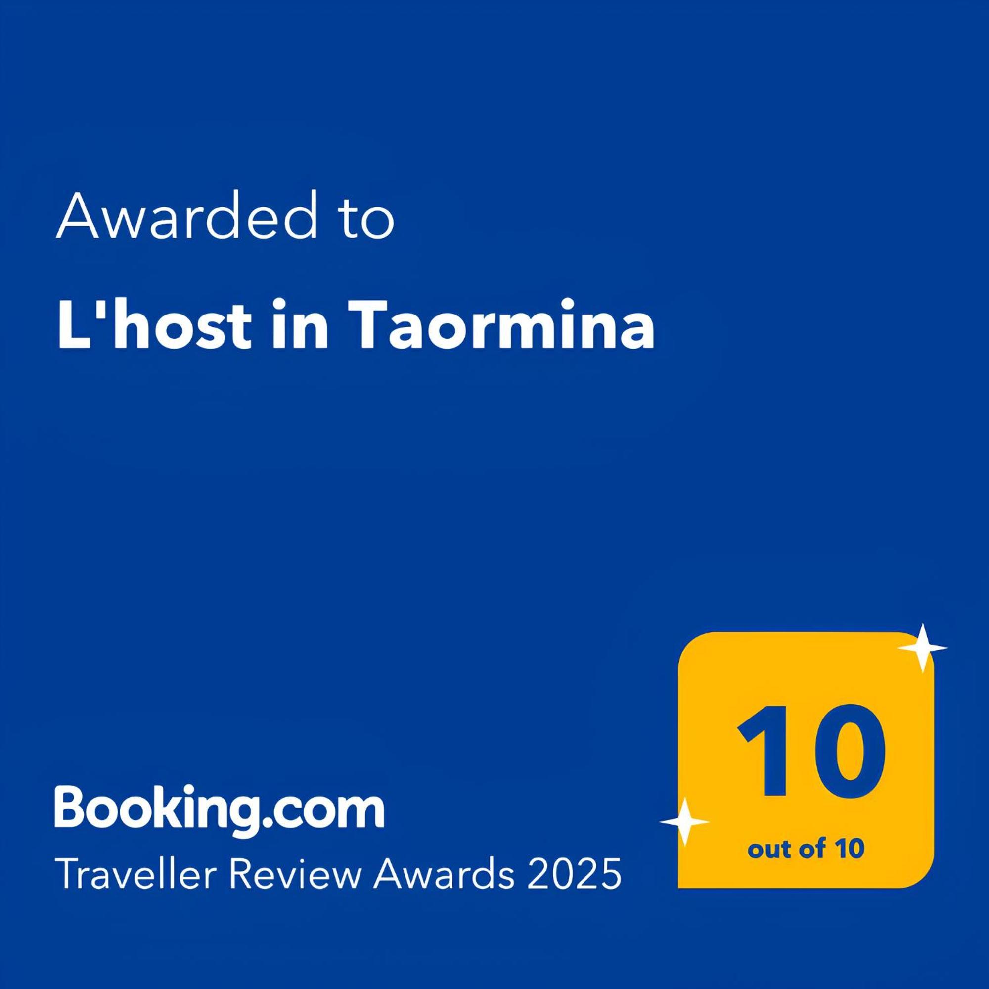 Апартаменти L'Host In Таорміна Екстер'єр фото